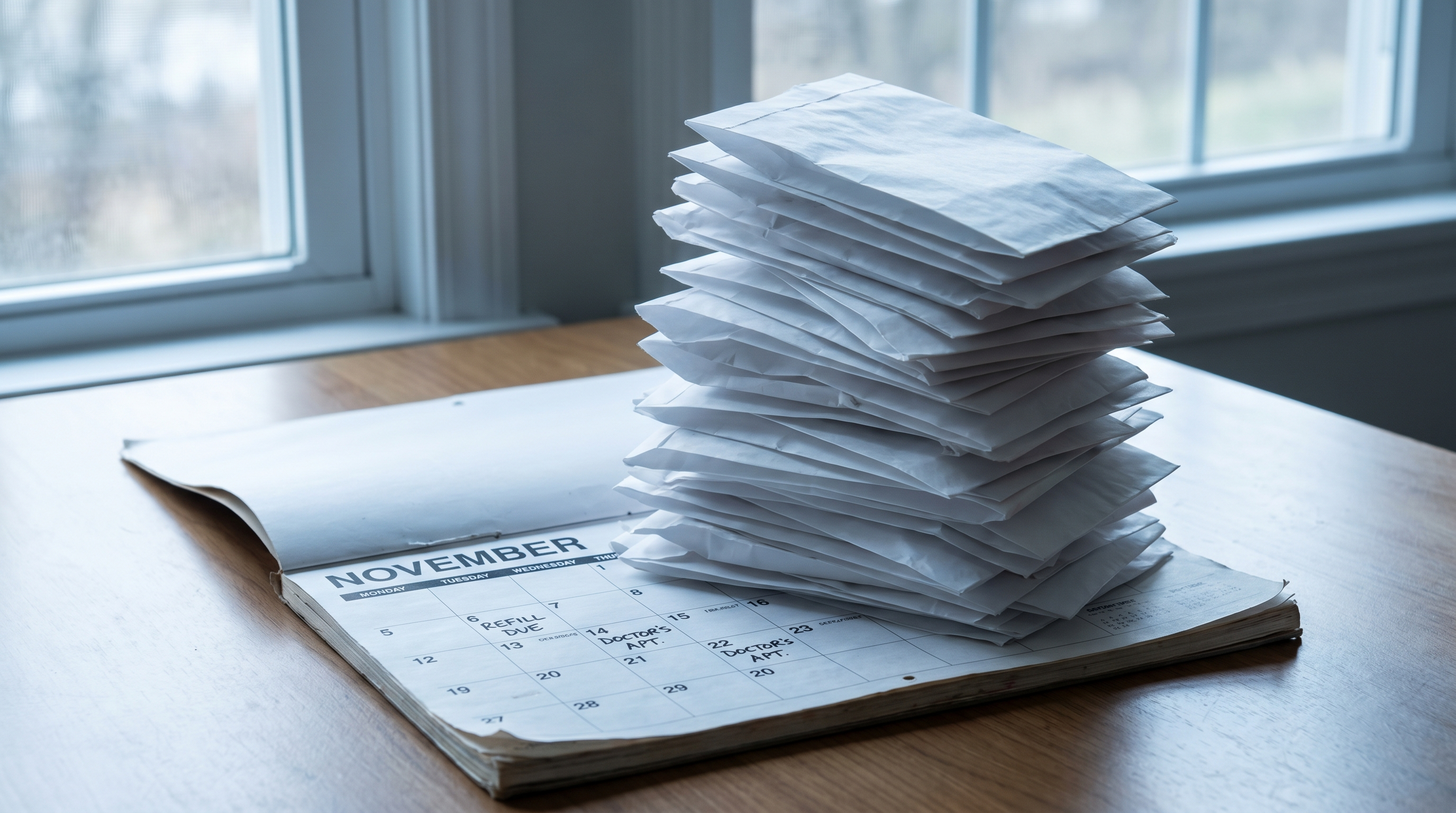 Refills piling up, month after month