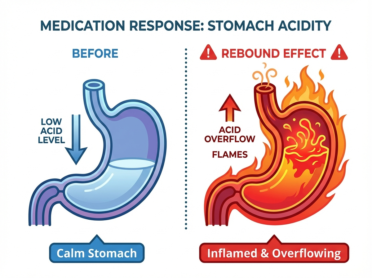 Why acid gets worse when you quit PPIs